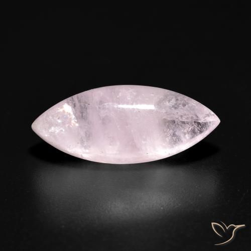 4.29ct Natural Rosado coral Morganita, Marquesa, Translúcido