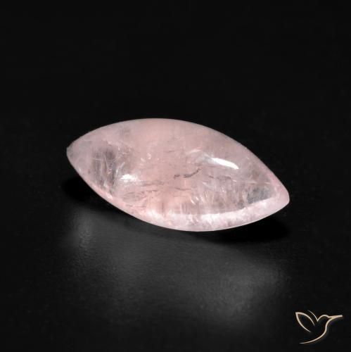 Morganita Rosado coral natural de 2.47 ct, Marquesa, Transparente