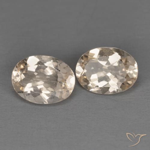 Gemas de Morganita Rosado salmón natural de 2.13 ct, Ovalada, VVS-VS