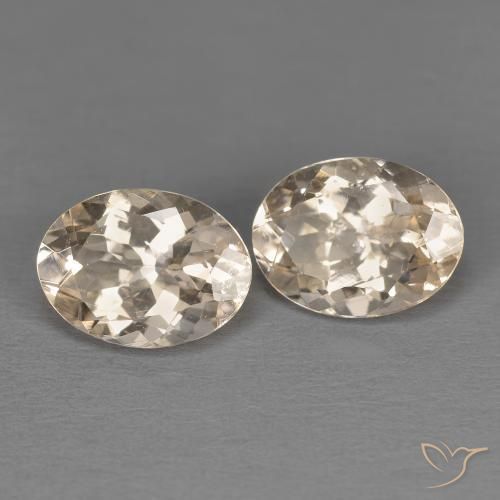 Gemas de Morganita Rosado medio natural de 2.19 ct, Ovalada, VS