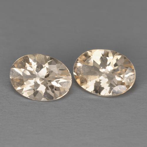 Gemas de Morganita Rosado salmón natural de 1.98 ct, Corte Óvalo, VS