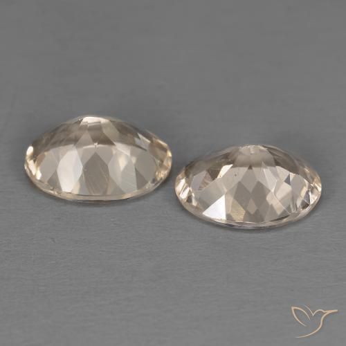 Gemas de Morganita Rosado medio natural de 2.15 ct, Ovalada, VS