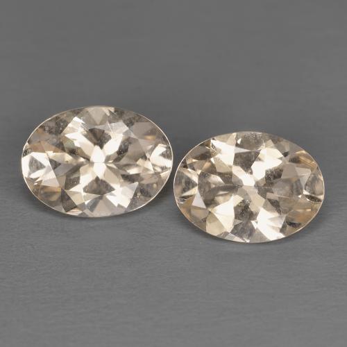 Gemas de Morganita Rosado medio natural de 2.08 ct, Corte Óvalo, VS