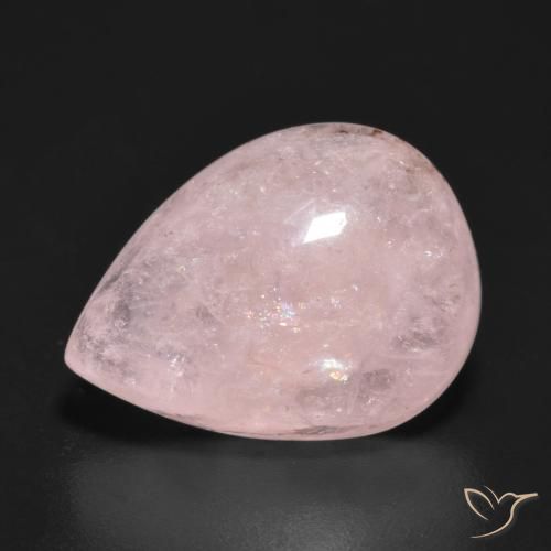 8.26ct Natural Rosado claro Morganita, En forma de pera, Translúcido