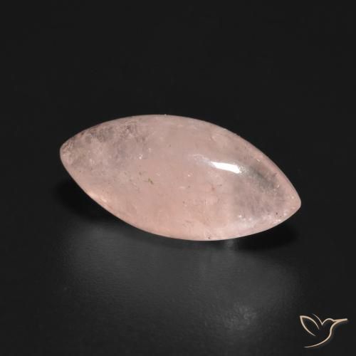 Morganita Rosado medio natural de 3.51 ct, Marquesa, Translúcido