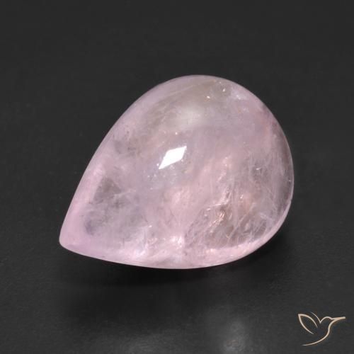 7.89ct Natural Rosado claro Morganita, En forma de pera, Transparente