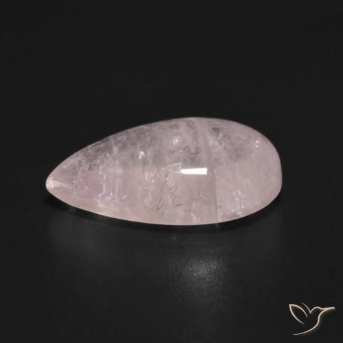 Morganita Rosa rosado natural de 3.65 ct, En forma de pera, Transparente