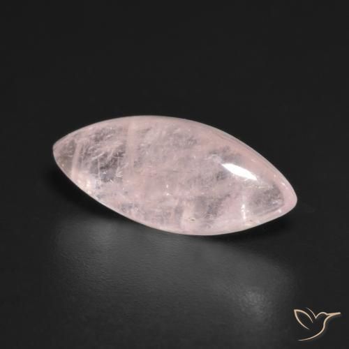 Morganita Rosado claro natural de 3.53 ct, Marquesa, Transparente