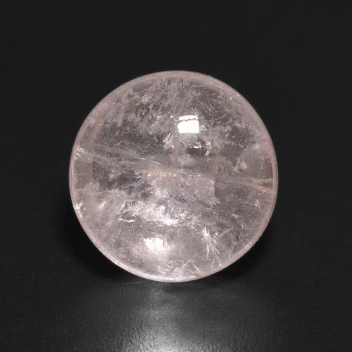 Morganita Rosado flamingo natural de 2.72 ct, Corte Redondo, Transparente