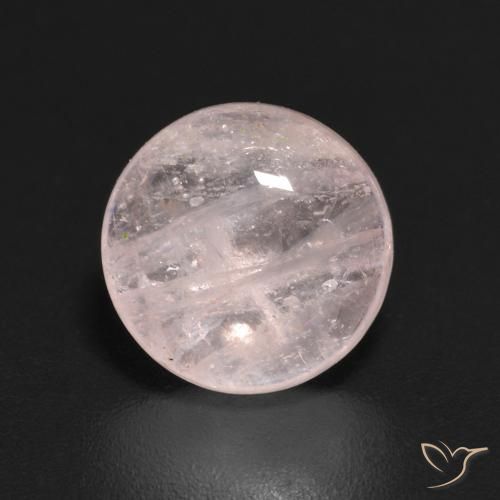 1.90ct Natural Rosado claro Morganita, Redondo, Transparente