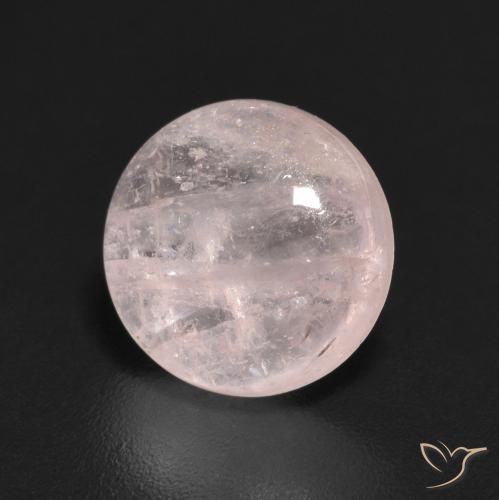 Morganita Rosado claro natural de 1.90 ct, Redondo, Transparente