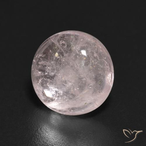 Morganita Rosado claro natural de 1.82 ct, Redondo, Transparente