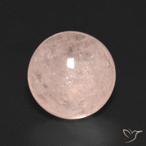 3.11ct Natural Rosado salmón Morganita, Redondo, Translúcido