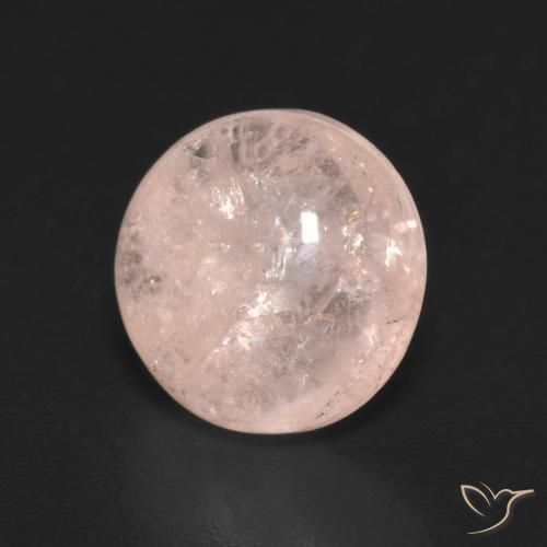 Morganita Rosado claro natural de 2.80 ct, Redondo, Transparente