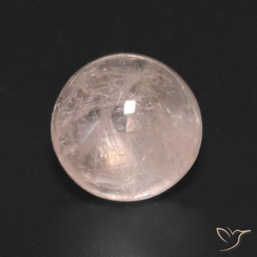 2.95ct Natural Rosado claro Morganita, Redondo, Transparente