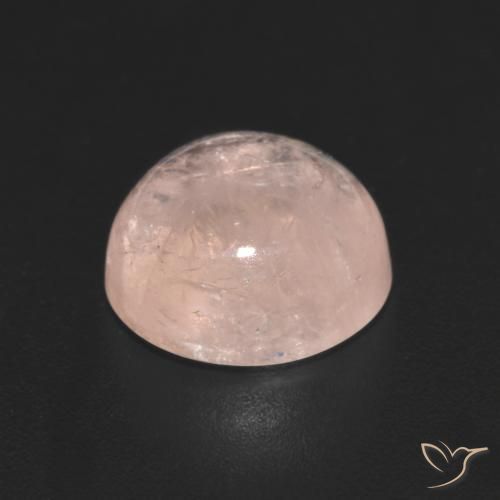 Morganita Rosado claro natural de 2.95 ct, Redondo, Transparente