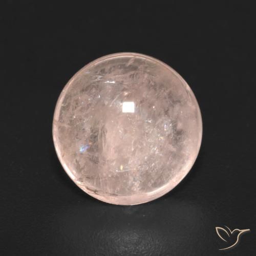 2.50ct Natural Rosado claro Morganita, Redondo, Transparente