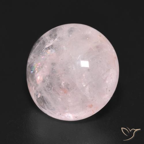 Morganita Rosado rosa muy claro natural de 9.00 ct, Redondo, Transparente