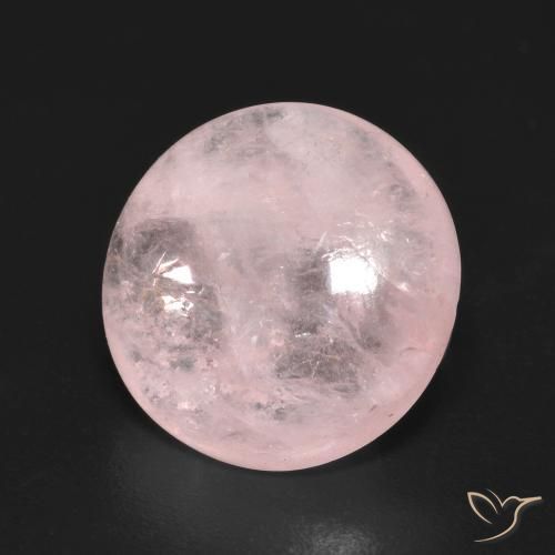 Morganita Rosado claro natural de 5.97 ct, Redondo, Transparente