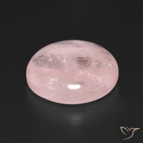 Morganita Rosado claro natural de 5.97 ct, Redondo, Transparente