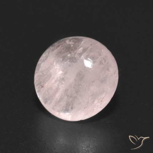 Morganita Rosado flamingo natural de 1.68 ct, Redondo, Transparente