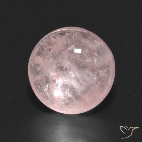 Morganita Rosado claro natural de 2.78 ct, Redondo, Transparente