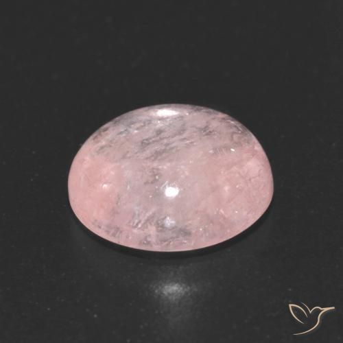 Morganita Rosado claro natural de 2.78 ct, Redondo, Transparente