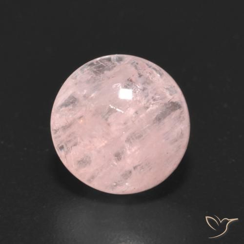 1.97ct Natural Rosado coral claro Morganita, Redondo, Transparente