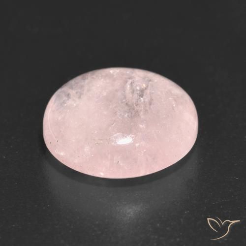 Morganita Rosado claro natural de 5.69 ct, Redondo, Transparente
