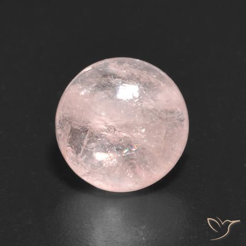 1.46ct Natural Rosado claro Morganita, Redondo, Transparente