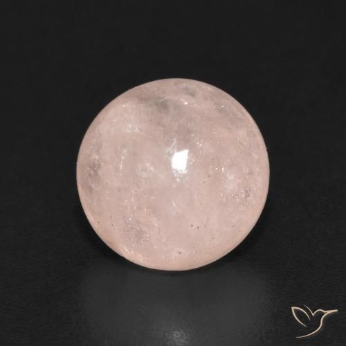 2.29ct Natural Rosado claro morganita, Redondo, Translúcido