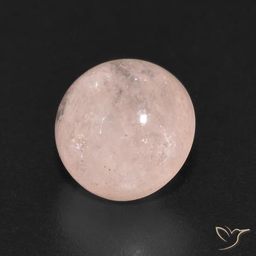 Morganita Rosado claro natural de 2.29 ct, Redondo, Translúcido