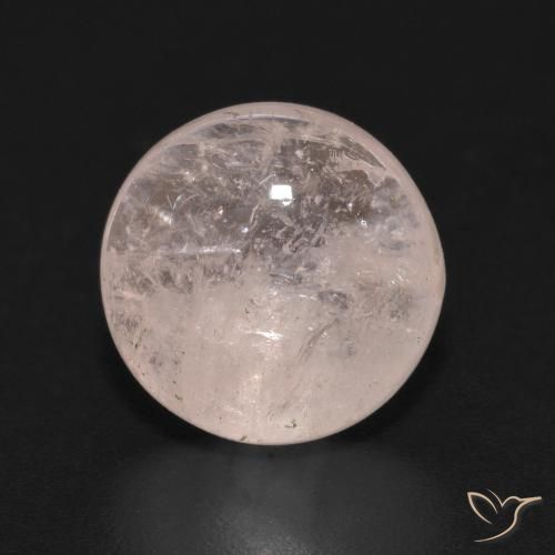 3.72ct Natural Rosado flamingo Morganita, Redondo, Transparente