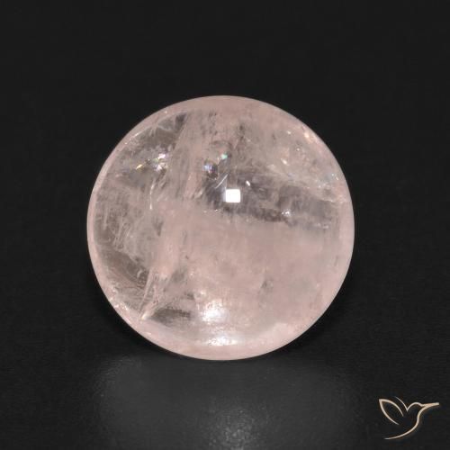 3.12ct Natural Rosado flamingo Morganita, Redondo, Transparente