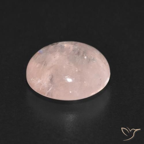 Morganita Rosado flamingo natural de 3.12 ct, Redondo, Transparente