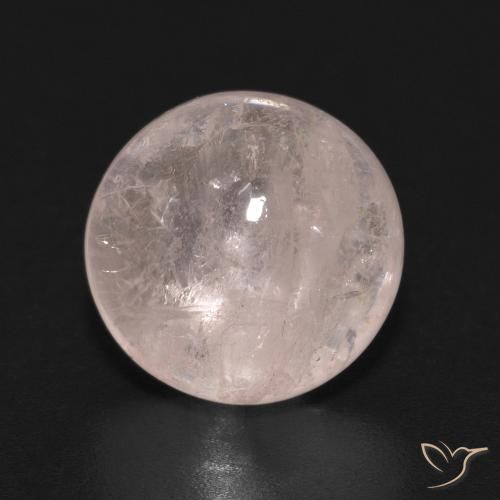 4.35ct Natural Rosado flamingo Morganita, Redondo, Transparente