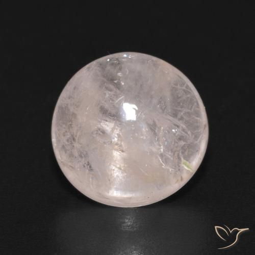 3.70ct Natural Rosado claro Morganita, Redondo, Transparente
