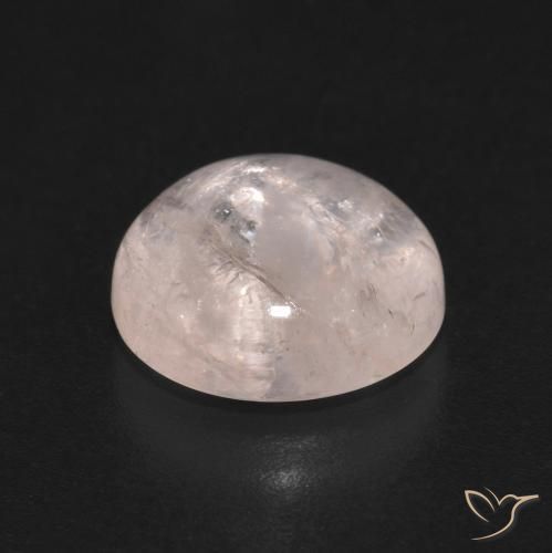 Morganita Rosado claro natural de 3.70 ct, Redondo, Transparente