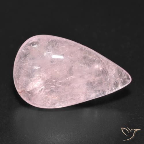 10.42ct Natural Rosado claro medio Morganita, En forma de pera, Transparente