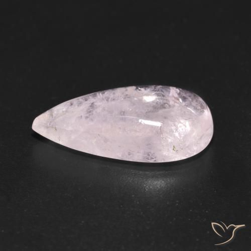 Morganita Rosa rosado natural de 4.15 ct, En forma de pera, Transparente