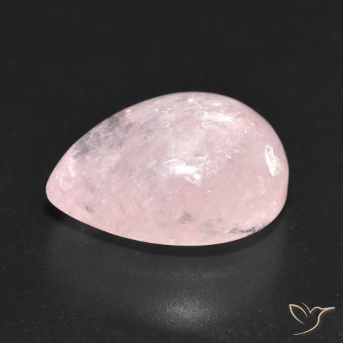 Morganita Rosado claro natural de 10.51 ct, En forma de pera, Translúcido