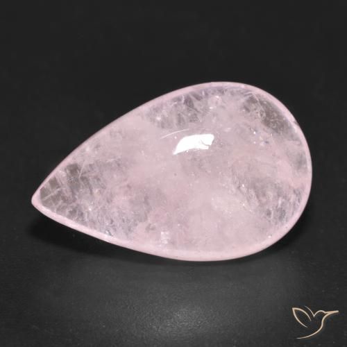 10.80ct Natural Rosa rosado morganita, En forma de pera, Translúcido