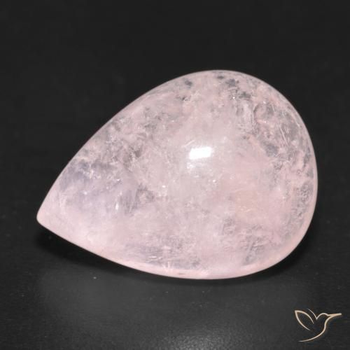 6.15ct Natural Rosado claro Morganita, En forma de pera, Translúcido