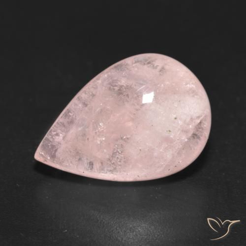 7.00ct Natural Rosado medio Morganita, En forma de pera, Translúcido