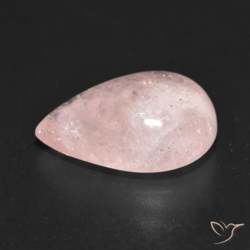 Morganita Rosado medio natural de 7.00 ct, En forma de pera, Translúcido