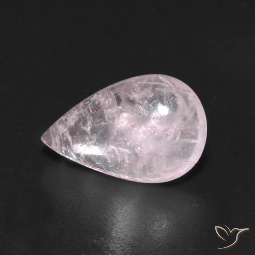 2.26ct Natural Rosado claro Morganita, En forma de pera, Transparente