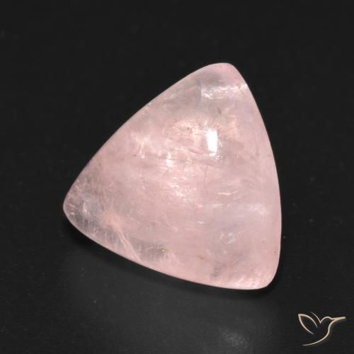Morganita Rosado claro natural de 4.86 ct, Trillón, Transparente