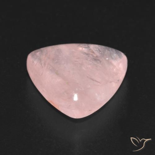 Morganita Rosado claro natural de 4.86 ct, Trillón, Transparente