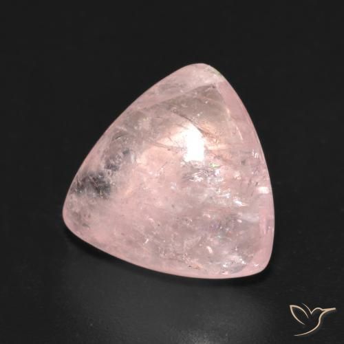 Morganita Rosado medio natural de 3.62 ct, Trillón, Transparente