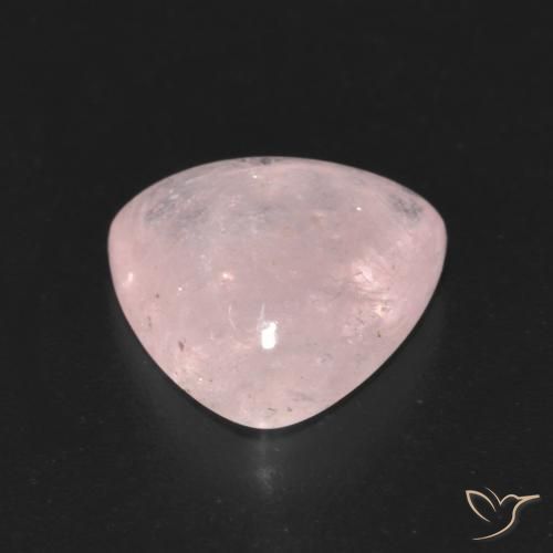 Morganita Rosado coral claro natural de 4.17 ct, Trillón, Transparente